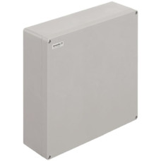 Gehäuse Polyester Weidmüller POK 400x405x120mm glasfaserverstärkt silbergrau