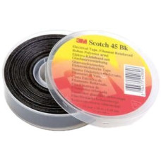 Isolierband Scotch 45Bk 19mmx0.2mmx20m Polyester/Glasfaser schwarz