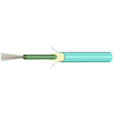 Kabel FO Universal H-LINE 12xG50/125 OM3 Ø7,5mm 3000N türkis Dca s2 d2 a1 - Länge 1000m
