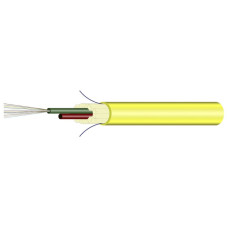 Kabel FO Universal H-LINE 24xE9/125 Ø11,2mm 5000N gelb Cca s1a d1 a1 - Länge 1000m