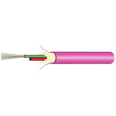 Kabel FO Universal H-LINE 24xG50/125 OM4 Ø9,9mm 3000N violett Dca s1 d1 a1 - Länge 1000m