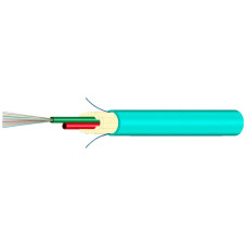Kabel FO Universal H-LINE 6xG50/125 OM3 Ø7,5mm 1500N türkis - Länge 1m