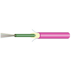 Kabel FO Universal H-LINE 6xG50/125 OM4 Ø7,5mm 3000N violett Dca s2 d2 a1 - Länge 1000m