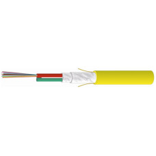 Kabel LWL Universal Dätwyler Dca 2x12 E9/125 G.652.D OS2 gelb - Länge 1m