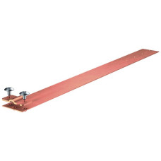 Leitungshalter Flury FL 24 mit Klemmplatte Cu blank Ø 6-10mm