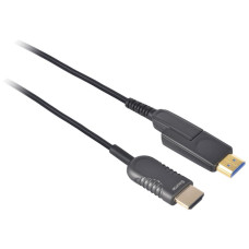 Optisches HDMI-Kabel CeCoNet HDMI 2.0 HDMI ↔ miniHDMI (HDMI) schwarz 100m