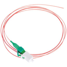 Patchkabel Pigtail LC/APC G 657 A Semitight 1m rot
