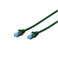 Patchkabel RJ45/S Kat. 5e 0.5m grün