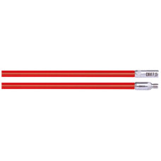 Schubstange RUNPOSTICKS Glasfaser Ø7.5mm 2x410mm rot