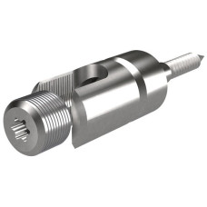 Leitungshalter Flury AV 20 Cu vernickelt für Draht, Leiter Ø 6-10mm