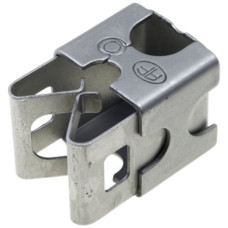 Leitungshalter Quadro Flury AV 59 Inox A2 Bohrung Ø 6.5 mm