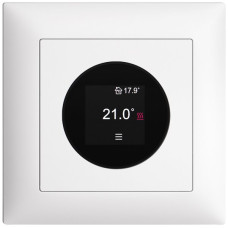 UP-Raumthermostat EDIZIOdue 230VAC 2A 4-30°C 88x88mm weiss