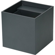 LED-Wandleuchte maxLUCE BIG-BOX 6W 500lm 3000K 90° IP54 anthrazit