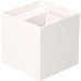 LED-Wandleuchte maxLUCE BIG-BOX 6W 500lm 3000K 90° IP54 weiss