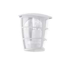Wandleuchte Aloria 1xE27 weiss 180x200x120mm IP44