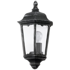 Wandleuchte Eglo NAVEDO E27 1×0…60W IP44 290mm, schwarz