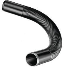 Bogen Symalit flexibel PE 90° Ø132/120 schwarz r=2040mm KRBF