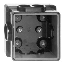 Einlasskasten Duroplast schwarz für GUP 70-90mm