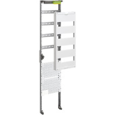 Mediafeld Hager für AP-Feldverteiler 8-reihig 4 Reihen modular