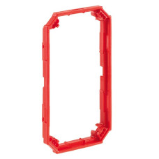Aufsatzrahmen Crallo Leu Gr.II 7mm rot
