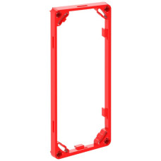 Aufsatzrahmen Morach-Technik CRALLO-LEU 2x1 NUP 10mm PE-HD GDP 850°C rot