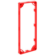 Aufsatzrahmen Morach-Technik CRALLO-LEU 3x1 10mm PE-HD GDP 850°C rot