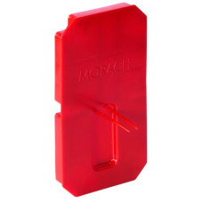 Schutzdeckel MT CRALLO-LEU 70x130x10mm rot