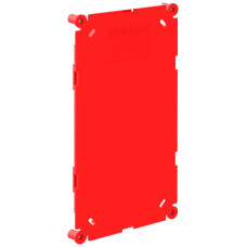Schutzdeckel Morach-Technik CRALLO-LEU 134x74x9mm Kunststoff rot