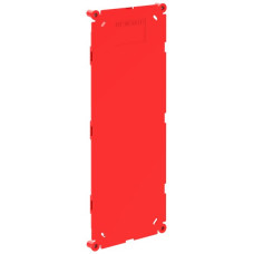 Schutzdeckel Morach-Technik CRALLO-LEU 194x74x9mm Kunststoff rot