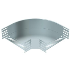 Bogen BET RB 90° 110x300mm Stahl bandverzinkt Bogen BET RB 90° 110x300mm Stahl bandverzinkt