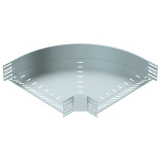 Bogen BET RB 90° 110x500mm Stahl bandverzinkt Bogen BET RB 90° 110x500mm Stahl bandverzinkt