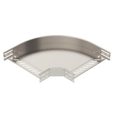 Bogen BET RB 90° 60x300mm Edelstahl A2 blank Bogen BET RB 90° 60x300mm Edelstahl A2 blank