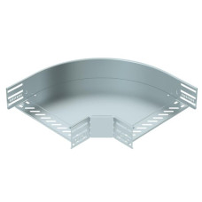 Bogen BET RB 90° 85x300mm Stahl bandverzinkt Bogen BET RB 90° 85x300mm Stahl bandverzinkt