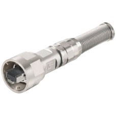 Crimpstecker RJ45 Weidmüller V1 Bayonett Metall Knickschutz Cat.6A