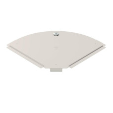 Deckel BET RBD 90° 200mm Edelstahl A4 blank