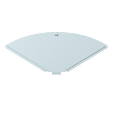 Deckel BET RBD 90° 300mm Stahl bandverzinkt Zink-Aluminium