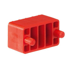 Distanzstück MT für Montageplatte 39x23x20 mm rot