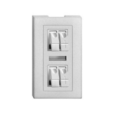 EB-Audiodose FLF 2xweiss ITplus Klemmanschluss für 2 LS