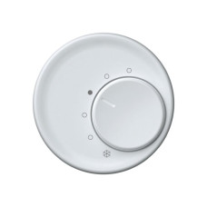 Frontset origin Thermostat ohne Schalter 60x60mm weiss