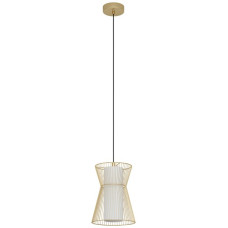 Pendelleuchte Eglo MASETA E27 1×0…40W 225mm weiss/gold