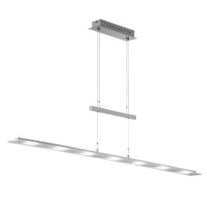 Pendelleuchte Largo mattnickel/chrom 7x4.3W 2900lm