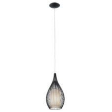 Pendelleuchte Razoni E27 1 x 60W schwarz