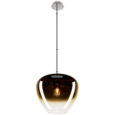 Pendelleuchte SLV ANTILO CONVEX E27 1x0-40W Ø400mm Gold