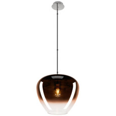 Pendelleuchte SLV ANTILO CONVEX E27 1x0-40W Ø400mm Kupfer