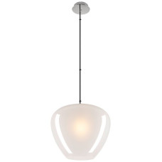 Pendelleuchte SLV ANTILO CONVEX E27 1x0-40W Ø400mm weiss