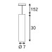 Pendelleuchte SLV ENOLA_B PD-1 GU10 50W IP20 weiss