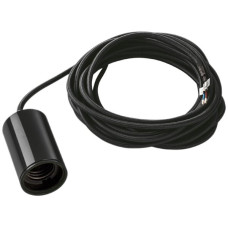 Pendelleuchte SLV FITU E27 50W mit Kabel 5m rund IP20 schwarz Pendelleuchte SLV FITU E27 50W mit Kabel 5m rund IP20 schwarz