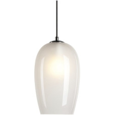 Pendelleuchte SLV PANTILO OVAL E27 15W DIM direkt weiss/chrom