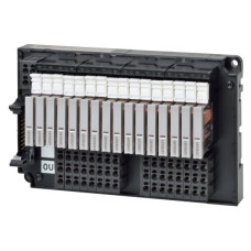 Relay terminal PLC Output 16 channels internally connected NPN Push-in