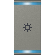 UP-Leuchtwippe Legrand magnesium LICHT 1 Modul